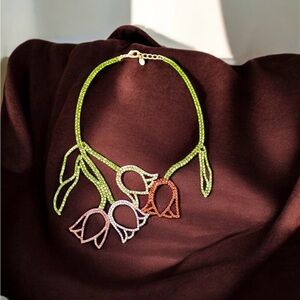 Zara tulip necklace